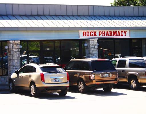 The front of Rock Pharmacy