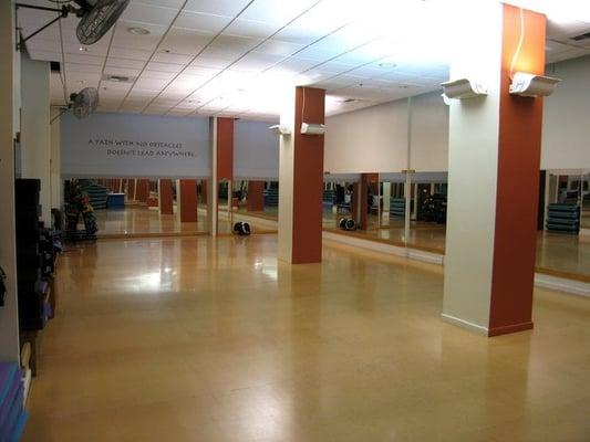 Ballard Health Club yoga/aerobics room