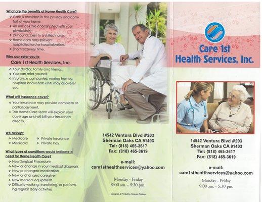 Care 1st Health Services