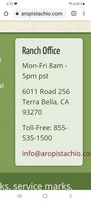 Hours and new address