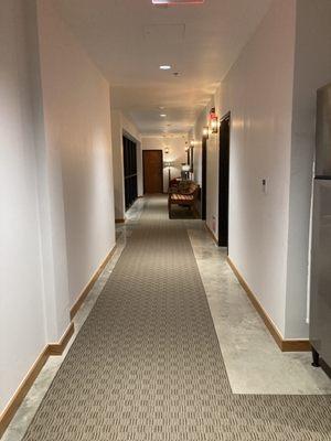 Hotel hallway