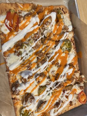 Buffalo Boneless Bar Pizza