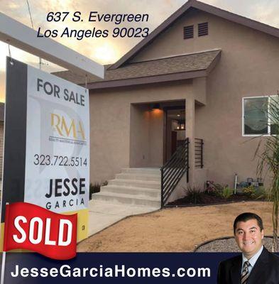 Property sold in Boyle Heights LA