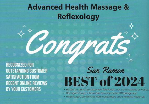 Advanced Health Massage and Reflexology