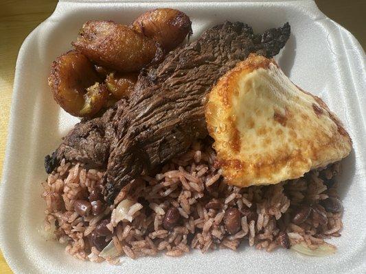 Carne Asada, cheese, pico de gallo