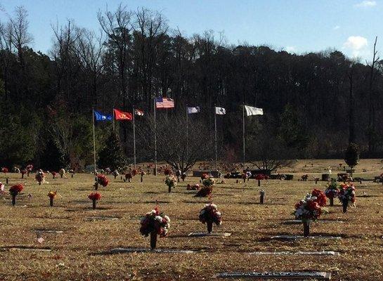 Montlawn Memorial Park - Veteran Section