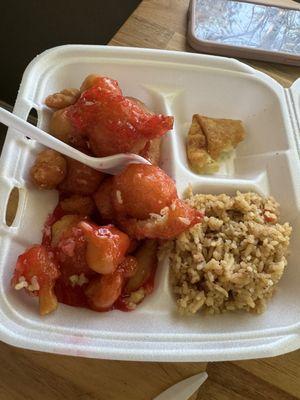 Sweet and sour chicken