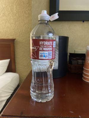 Water bottle left behind