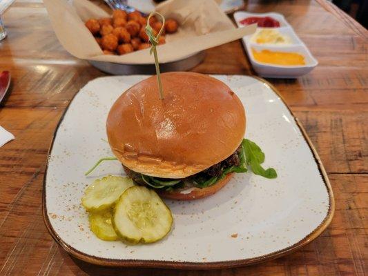 Truffle burger