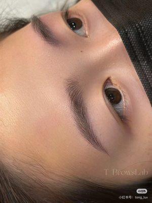 Machine Hair Stroke Brow