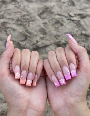 summer vacation nails