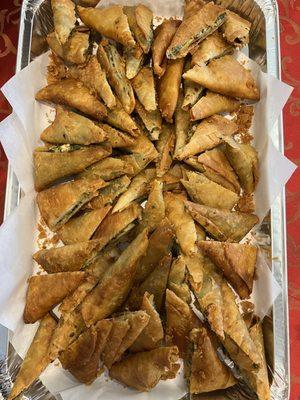 Spanakopita for catering