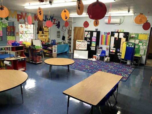 Rm. 204 Kindergarten Classroom