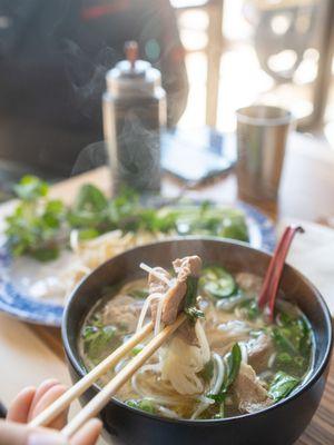 Large beef Pho.