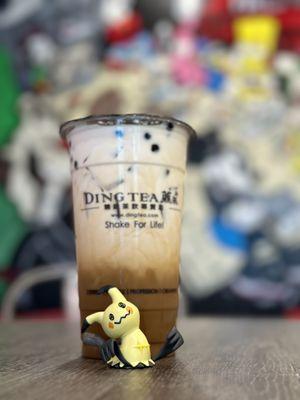 Vietnamese Coffee Latte (Mimikyu enjoyed it)