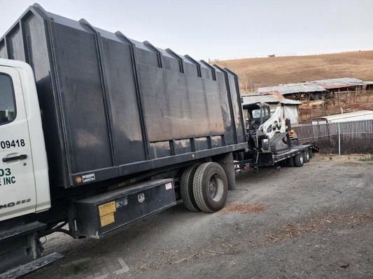 Big heavy equipment to get the job done right