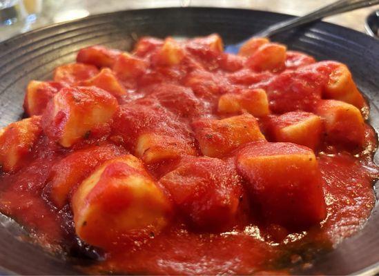 Gnocchi marinara. Simple and delicious