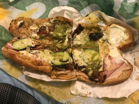 Would you eat that? Subway eat fresh is your slogan. Is this fresh to you subway