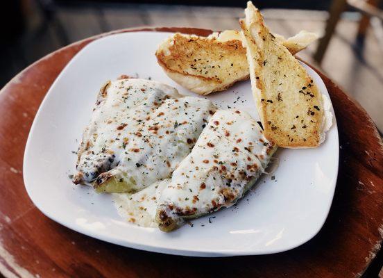 House made Stuffed Banana Peppers