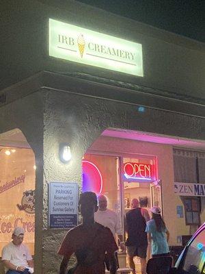 IRB Creamery storefront