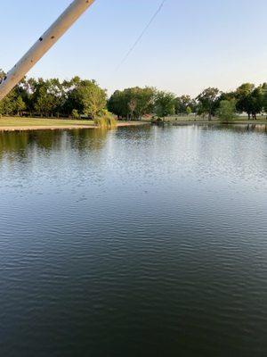 View from the dock