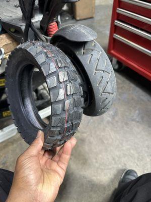 Tire replacement