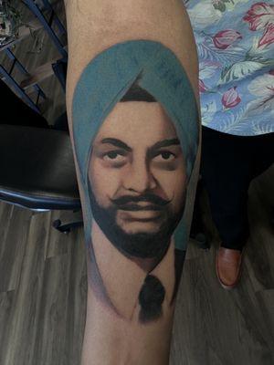 Portrait tattoo by Jay