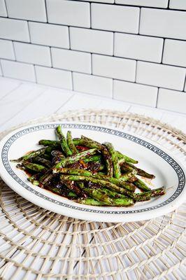 Sichuan string beans