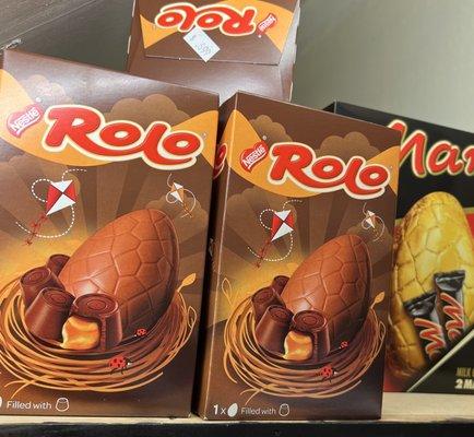 Easter Egg filled with Rolo's.