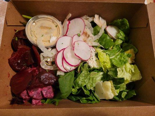 Roasted Beet, with Ranch Dressing,  no walnuts