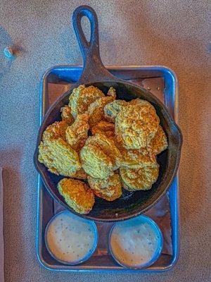 Fried pickles