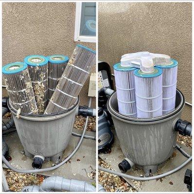 Call Academy Pool to schedule your filter cleanings!