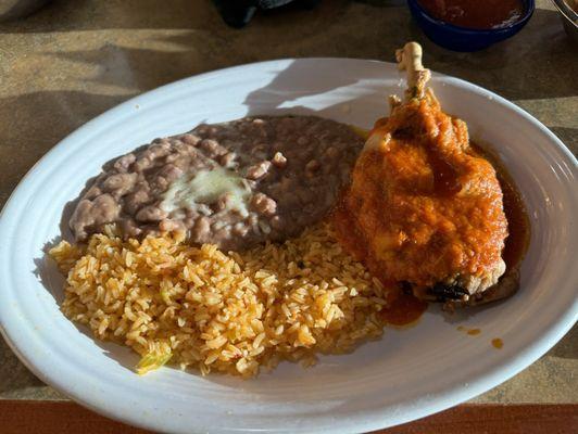 Chile poblano relleno