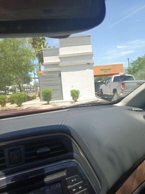 Drive thru - Trying out this new location