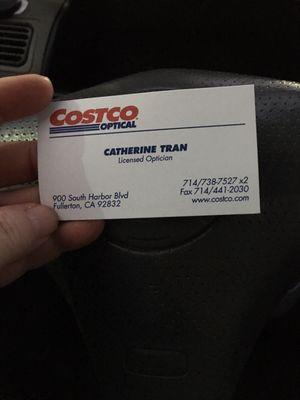 Catherine for Best Customer Service 2020.