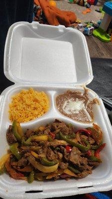 Steak fajita