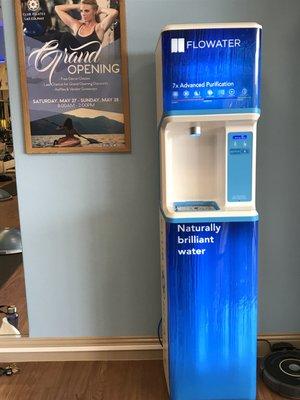 Our Flowater machine is FREE to all of our members. So good!