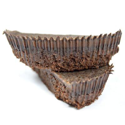 Our Rocket: Flourless chocolate cake with a crunchy espresso shell. Gluten, grain and dairy free, only sweetened with honey.