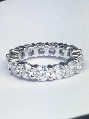 One of the most amazing eternity bands we've purchased VVS1 G stones over 5 carat