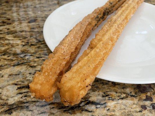 Filled churros. 10/10.