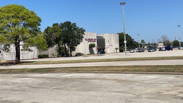 Empty parking lot