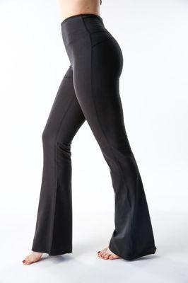 Clare Flare-Bamboo Organic Cotton Spandex. With our Eco Soft Power Stretch