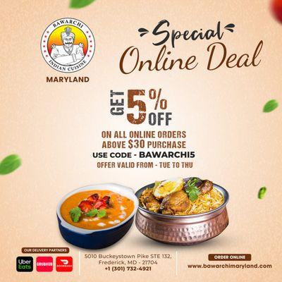 Special Online Deal