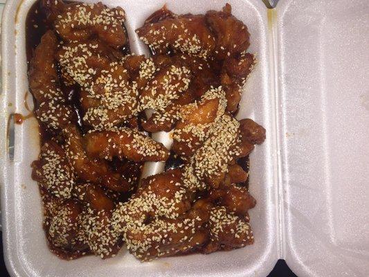 Chef's Special sesame chicken.. wow!!