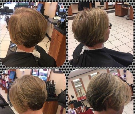 Bob Cut on thin hair