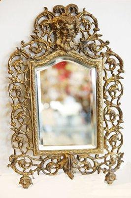 Antique European Tabletop Frame for Photos or Mirror