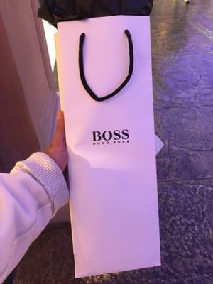 A hugo boss tie.