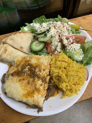 Moussaka Plate