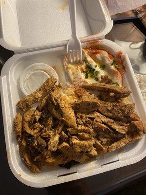 Chicken Shawarma Dish