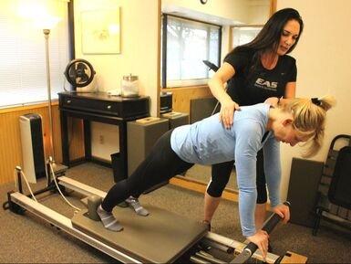 Training on our Pilates Reformer is one of our many methods to get you to your goals.